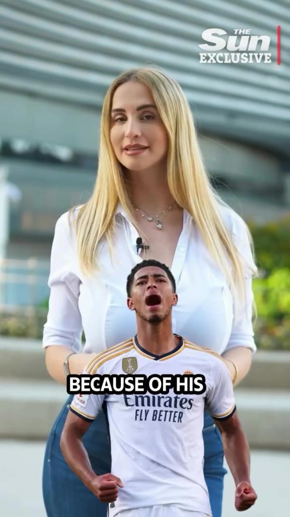 WTF！根本听不清这皇马女主持讲啥，这身材真的很吸引眼球